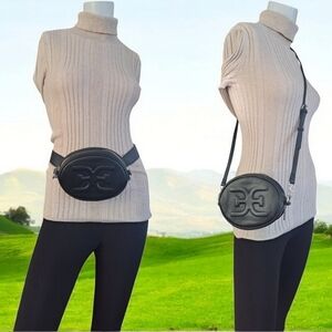 Sam Edelman small faux leather crossbody bag vegan belt bag